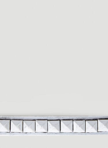 MM6 Maison Margiela 스터드 장식 브레이슬릿 블랙 mmm0152013