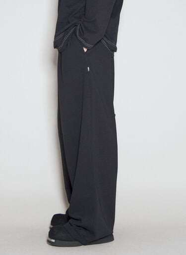 Drawstring Track Pants MM6 Maison Margiela Drawstring Track Pants Black mmm0156004