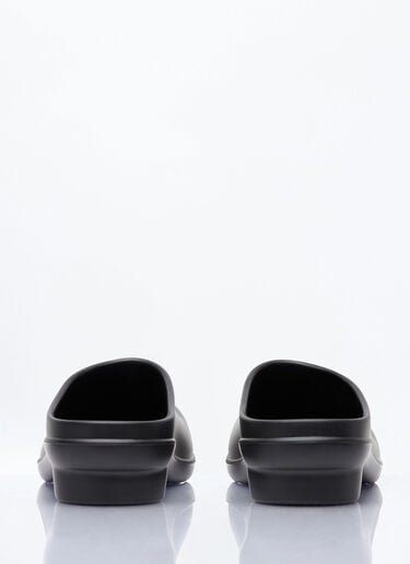 MM6 Maison Margiela 해부학적 클로그 슬리퍼 블랙 mmm0156008