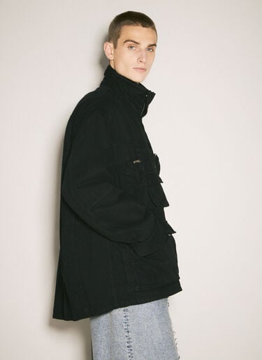 카고 재킷 MM6 Maison Margiela 카고 재킷 블랙 mmm0157001