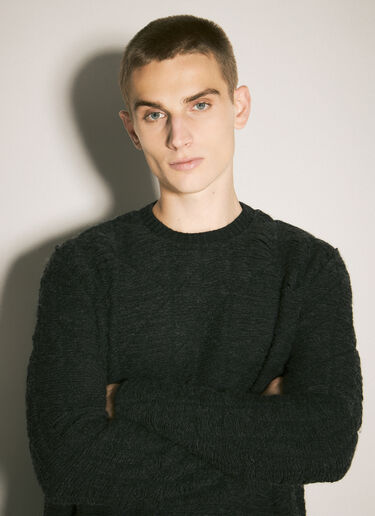 MM6 Maison Margiela Crewneck Sweater Grey mmm0157006