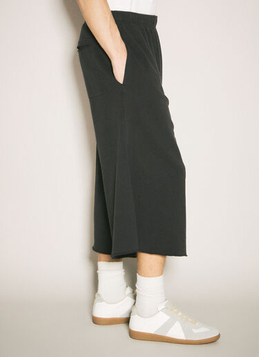 MM6 Maison Margiela 不起球平纹针织短裤 黑色 mmm0157010
