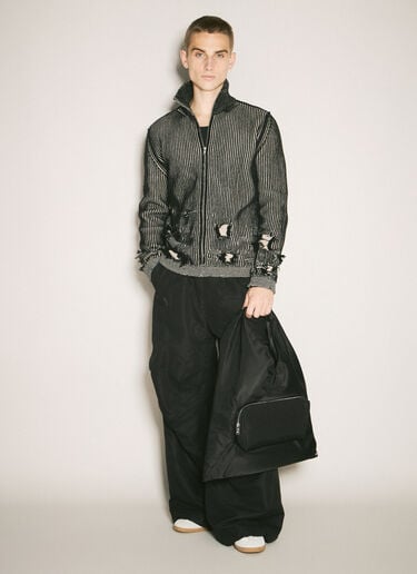 MM6 Maison Margiela Japanese Pocket Tote Bag Black mmm0157013