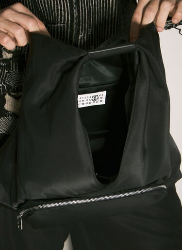 MM6 Maison Margiela Japanese Pocket Tote Bag Black mmm0157013