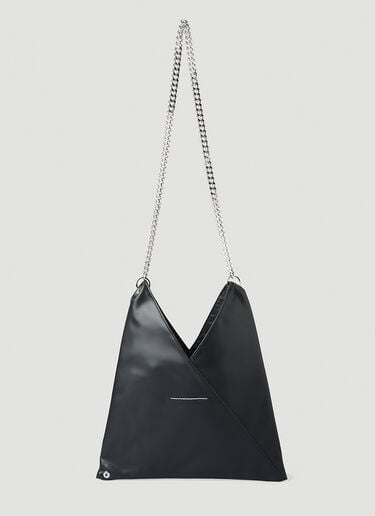 MM6 Maison Margiela 재패니즈 체인 스몰 토트백 블랙 mmm0247032