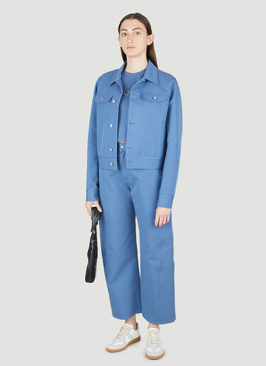 MM6 Maison Margiela Sports Jacket Blue mmm0250002