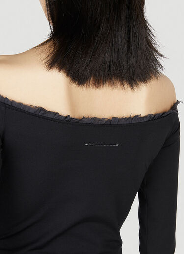 MM6 Maison Margiela 露肩连衣裙 黑 mmm0252013
