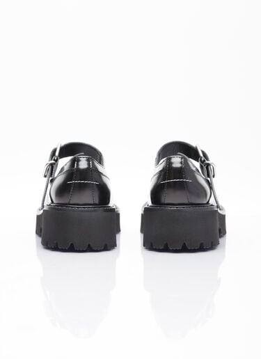 MM6 Maison Margiela 메리 제인 코트 슈즈 블랙 mmm0253023