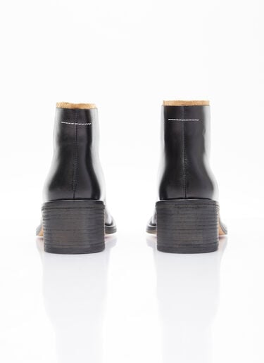 MM6 Maison Margiela Anatomic Ankle Boots Black mmm0253025