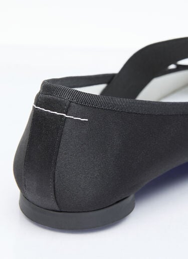 MM6 Maison Margiela Anatomic Ballerina Shoes Black mmm0255021