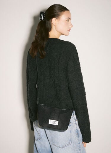 MM6 Maison Margiela Numeric Nylon Shoulder Bag Black mmm0257015