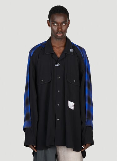 Back Covered Shirt Maison Mihara Yasuhiro Back Covered Shirt Black mmy0152003