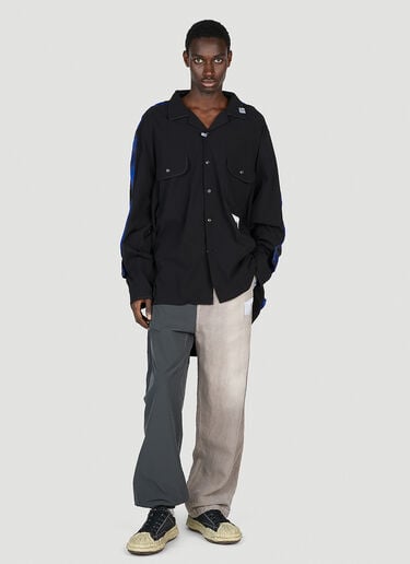 Back Covered Shirt Maison Mihara Yasuhiro Back Covered Shirt Black mmy0152003