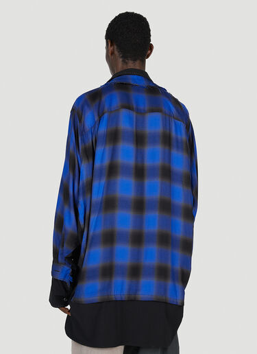 Back Covered Shirt Maison Mihara Yasuhiro Back Covered Shirt Black mmy0152003