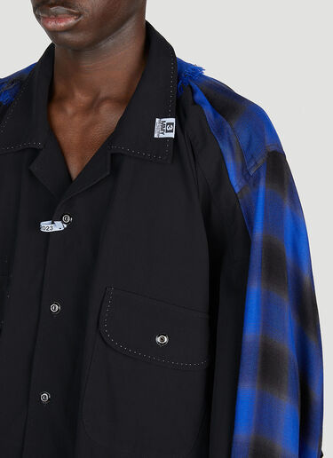 Back Covered Shirt Maison Mihara Yasuhiro Back Covered Shirt Black mmy0152003