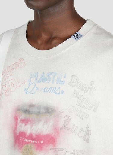 Suspender T-shirt Maison Mihara Yasuhiro Suspender T-shirt White mmy0152013