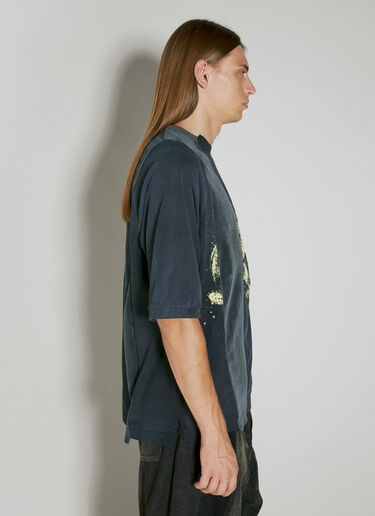 Graphic Print T-Shirt Maison Mihara Yasuhiro Graphic Print T-Shirt Black mmy0154004