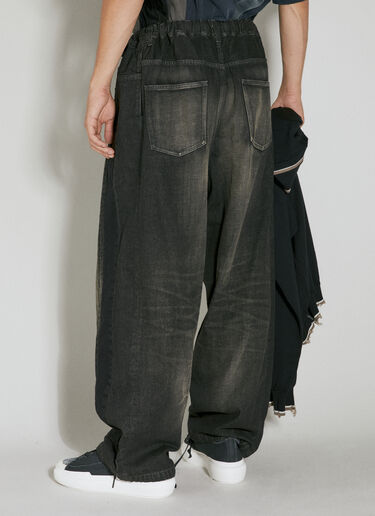 Maison Mihara Yasuhiro 임베디드 데님 진 Black mmy0154011