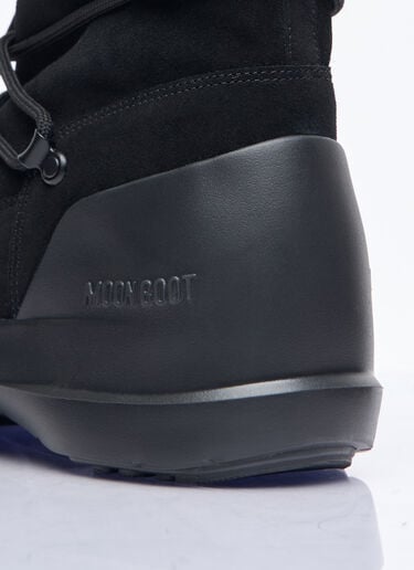 Moon Boot Luna Suede Boots Black mnb0258005