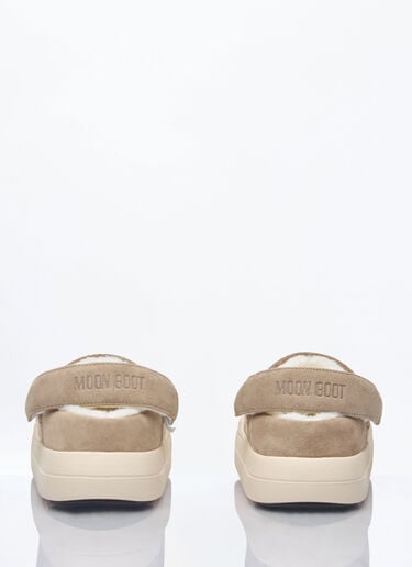 Park Felt Clogs Moon Boot Park Felt Clogs Beige mnb0260007