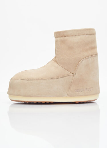 Icon Low Suede Boots Moon Boot Icon Low Suede Boots Beige mnb0354010