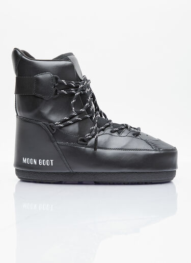 Moon Boot 스니커 미드 부츠 블랙 mnb0354011