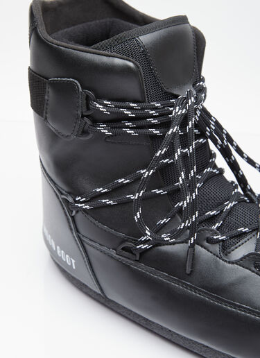 Moon Boot 스니커 미드 부츠 블랙 mnb0354011