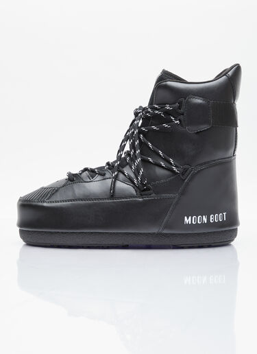 Moon Boot 스니커 미드 부츠 블랙 mnb0354011