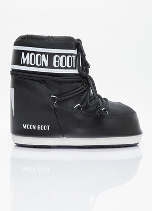 Moon Boot アイコンローナイロンブーツ ブラック mnb0354013