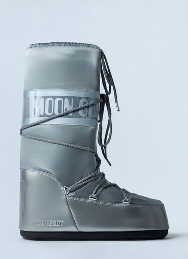 Moon Boot Icon Glance Snow Boots  Silver mnb0362006