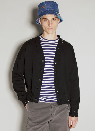 Mohair Patches Bucket Hat Marni Mohair Patches Bucket Hat Blue mni0155018