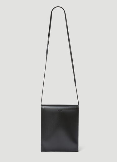 シューレースストラップクロスボディバッグ Marni シューレースストラップクロスボディバッグ ブラック mni0155021