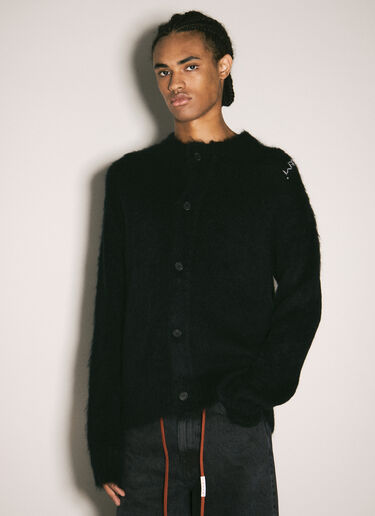 Brushed Knit Cardigan Marni Brushed Knit Cardigan Black mni0158001