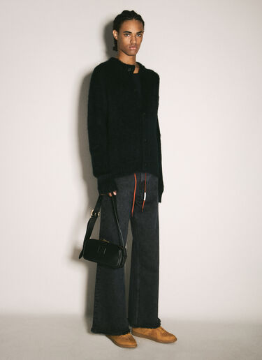Brushed Knit Cardigan Marni Brushed Knit Cardigan Black mni0158001