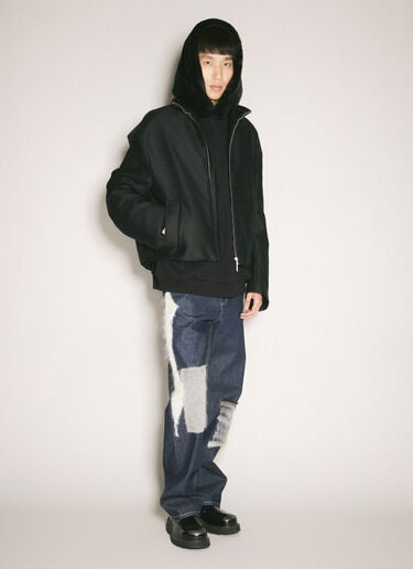 Marni 모헤어 패널 진 블루 mni0158004