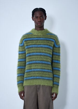 Marni Mohair-Blend Sweater Green mni0161003