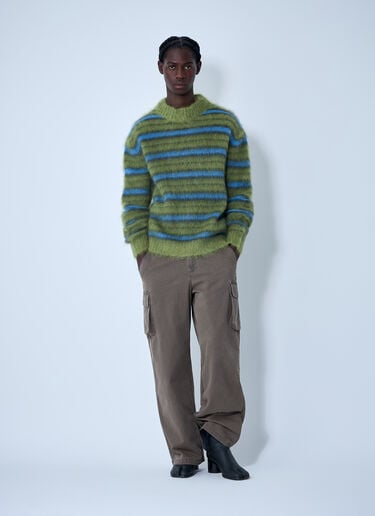 Marni Mohair-Blend Sweater Green mni0161003