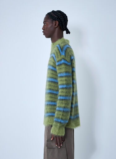 Marni Mohair-Blend Sweater Green mni0161003
