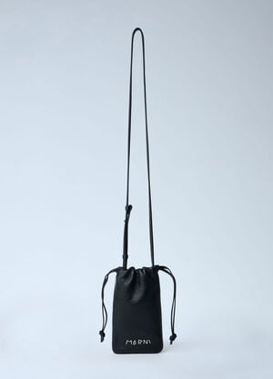 Marni クロスボディ シティスケープ iPhone ポーチ  ブラック mni0161015