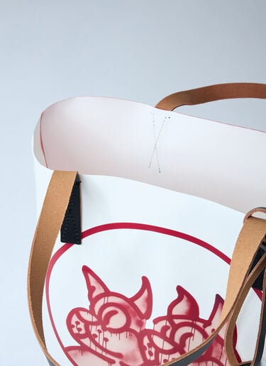Marni Tribeca N/S Tote Bag White mni0162006