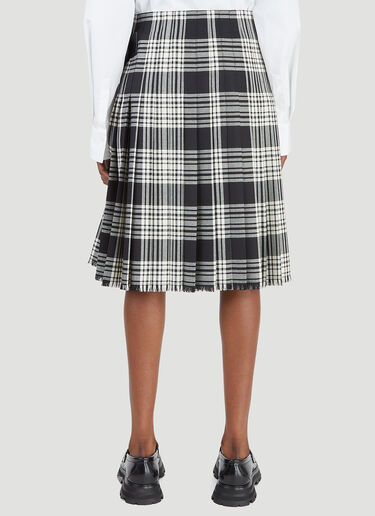 Spray Paint Tartan Skirt Marni Spray Paint Tartan Skirt Blue mni0245012