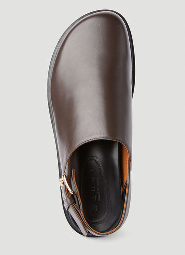 Fussbett 露跟凉鞋 Marni Fussbett 露跟凉鞋 棕 mni0245030