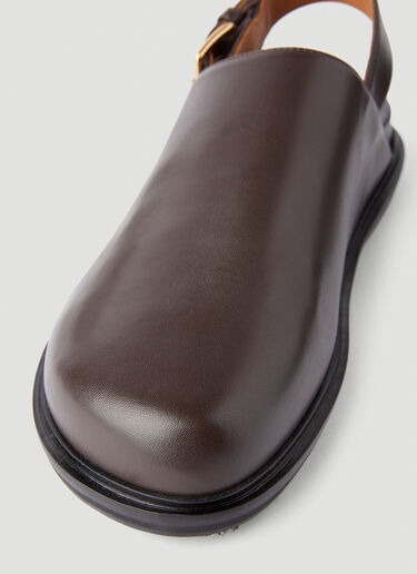 Fussbett 露跟凉鞋 Marni Fussbett 露跟凉鞋 棕 mni0245030