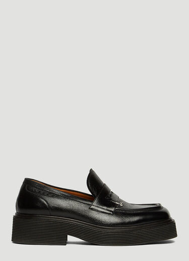 Marni Piercing Moccasins Black mni0249025