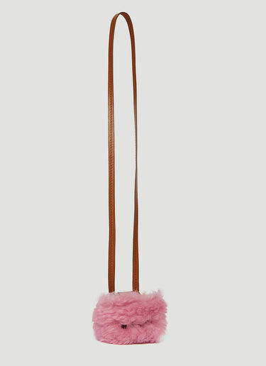 Shearling Airpod Case Marni Shearling Airpod Case Pink mni0249035