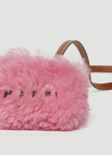 Shearling Airpod Case Marni Shearling Airpod Case Pink mni0249035