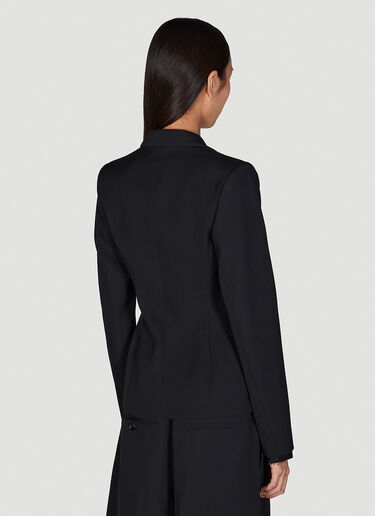 Marni Woven Single Breasted Blazer Black mni0250016