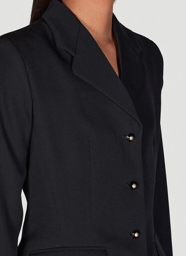 Marni Woven Single Breasted Blazer Black mni0250016