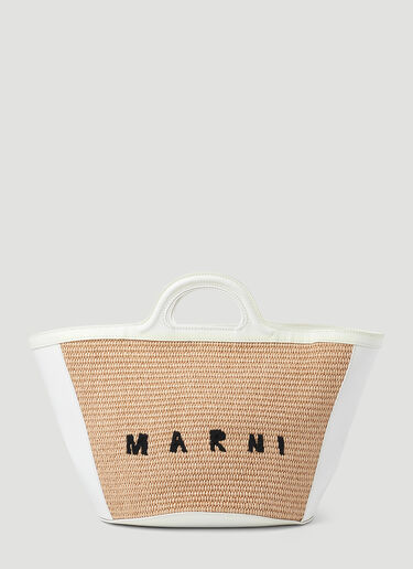 Marni 小号 Tropicalia 托特包 白色 mni0251041