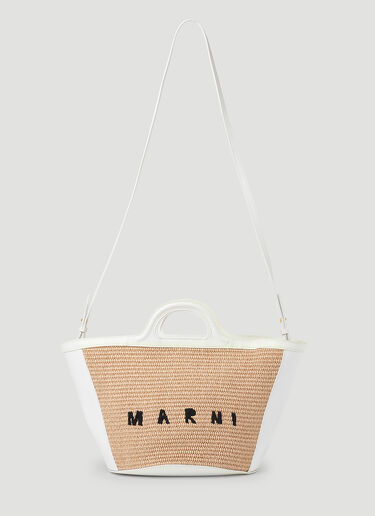Marni 小号 Tropicalia 托特包 白色 mni0251041